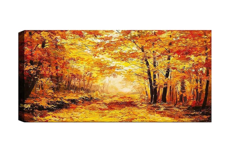 Canvastavla YTY Landscape & Nature Flerfärgad - 120x50 cm - Inredning - Tavlor & konst - Canvastavlor