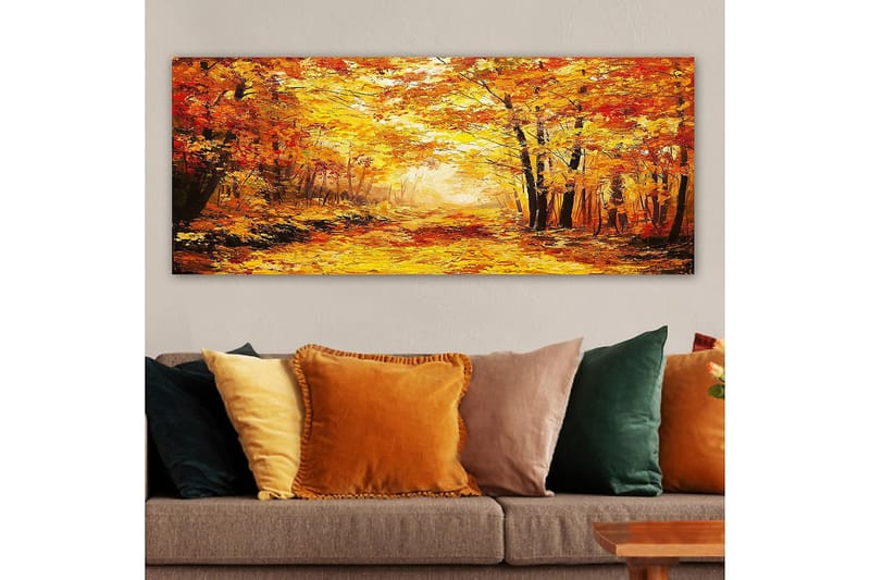 Canvastavla YTY Landscape & Nature Flerfärgad - 120x50 cm - Inredning - Tavlor & konst - Canvastavlor