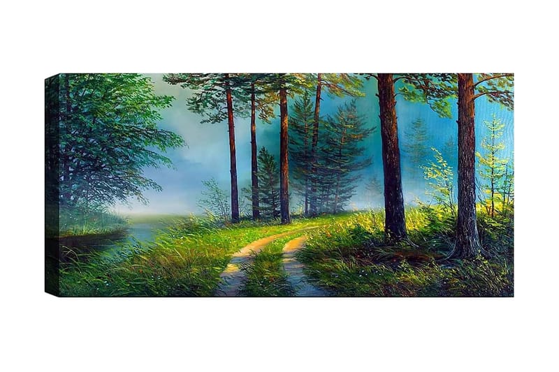 Canvastavla YTY Landscape & Nature Flerfärgad - 120x50 cm - Inredning - Tavlor & konst - Canvastavlor