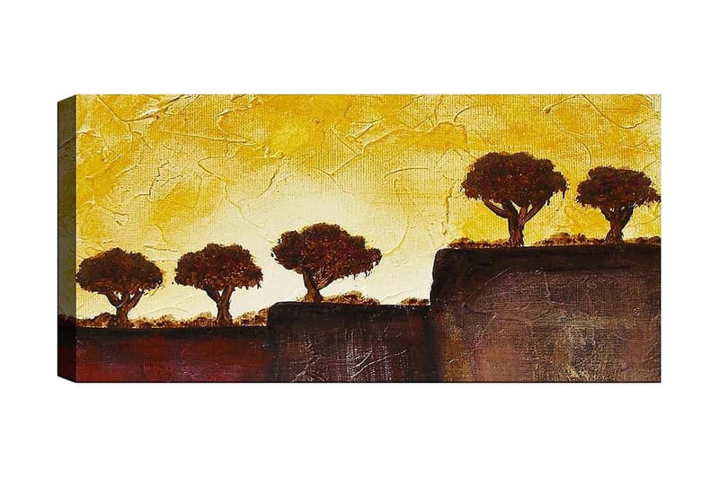 Canvastavla YTY Landscape & Nature Flerfärgad - 120x50 cm - Inredning - Tavlor & konst - Canvastavlor