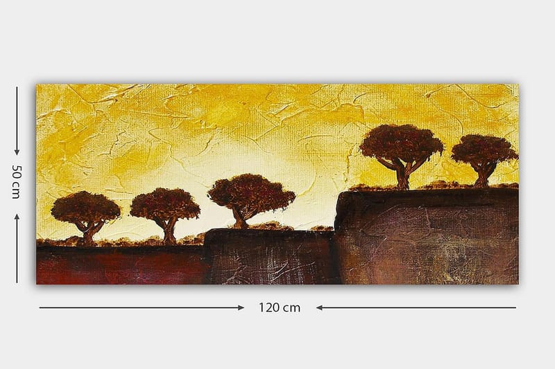 Canvastavla YTY Landscape & Nature Flerfärgad - 120x50 cm - Inredning - Tavlor & konst - Canvastavlor