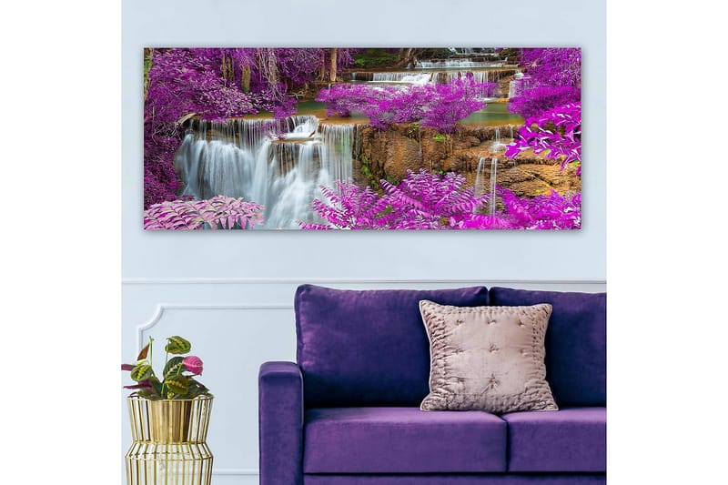 Canvastavla YTY Landscape & Nature Flerfärgad - 120x50 cm - Inredning - Tavlor & konst - Canvastavlor