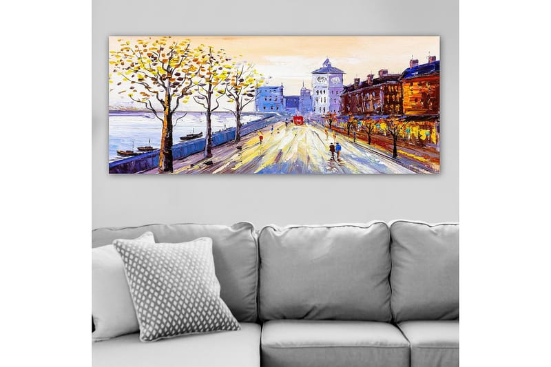 Canvastavla YTY Landscape & Nature Flerfärgad - 120x50 cm - Inredning - Tavlor & konst - Canvastavlor