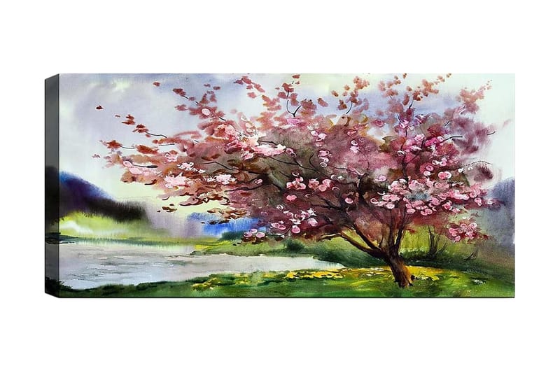 Canvastavla YTY Landscape & Nature Flerfärgad - 120x50 cm - Inredning - Tavlor & konst - Canvastavlor