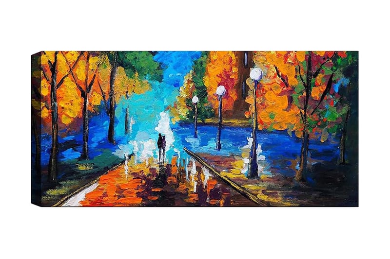 Canvastavla YTY Landscape & Nature Flerfärgad - 120x50 cm - Inredning - Tavlor & konst - Canvastavlor