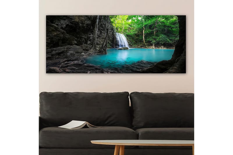 Canvastavla YTY Landscape & Nature Flerfärgad - 120x50 cm - Inredning - Tavlor & konst - Canvastavlor