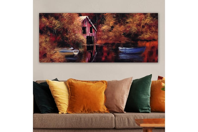 Canvastavla YTY Landscape & Nature Flerfärgad - 120x50 cm - Inredning - Tavlor & konst - Canvastavlor
