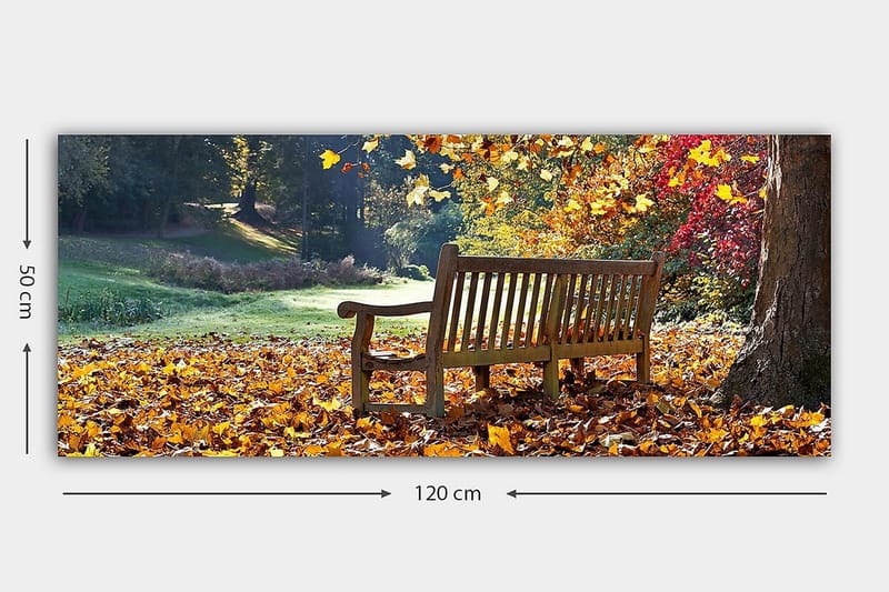 Canvastavla YTY Landscape & Nature Flerfärgad - 120x50 cm - Inredning - Tavlor & konst - Canvastavlor