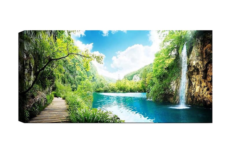Canvastavla YTY Landscape & Nature Flerfärgad - 120x50 cm - Inredning - Tavlor & konst - Canvastavlor