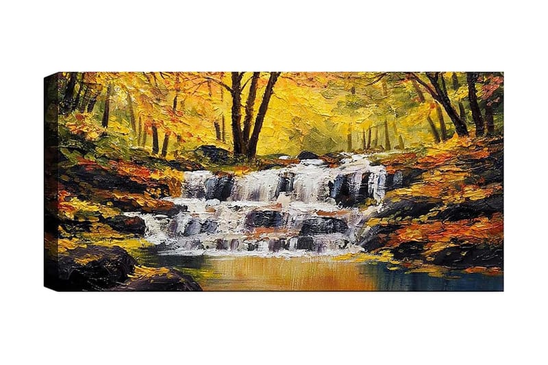 Canvastavla YTY Landscape & Nature Flerfärgad - 120x50 cm - Inredning - Tavlor & konst - Canvastavlor