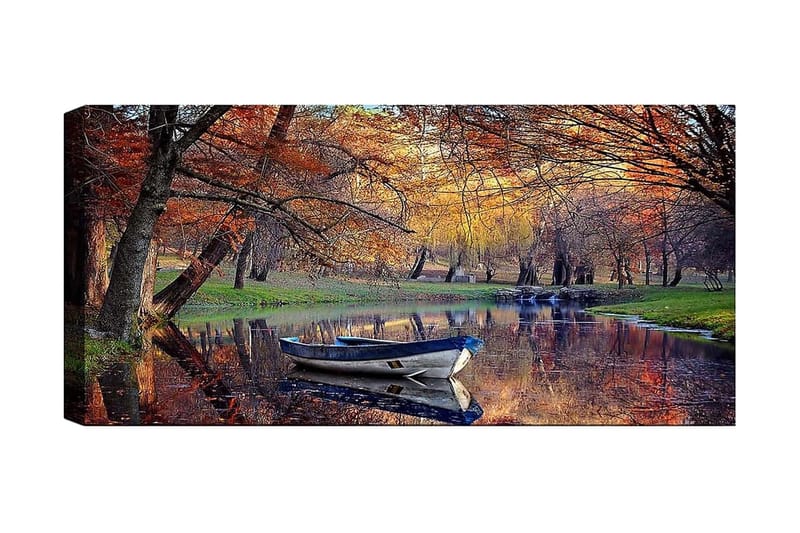 Canvastavla YTY Landscape & Nature Flerfärgad - 120x50 cm - Inredning - Tavlor & konst - Canvastavlor