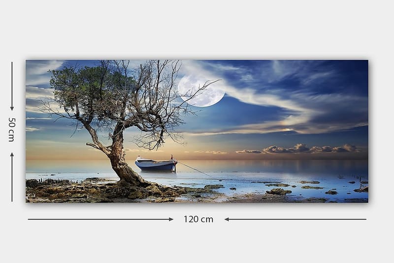 Canvastavla YTY Landscape & Nature Flerfärgad - 120x50 cm - Inredning - Tavlor & konst - Canvastavlor