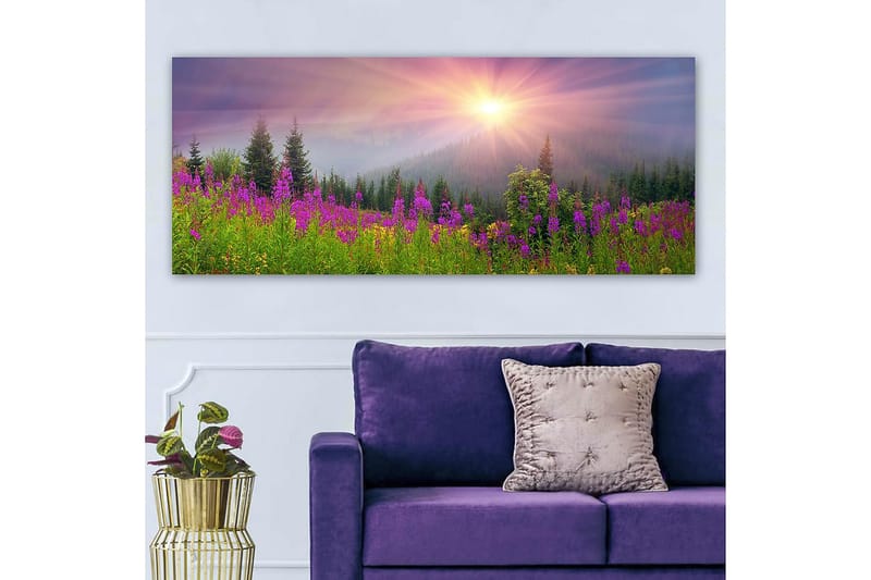 Canvastavla YTY Landscape & Nature Flerfärgad - 120x50 cm - Inredning - Tavlor & konst - Canvastavlor