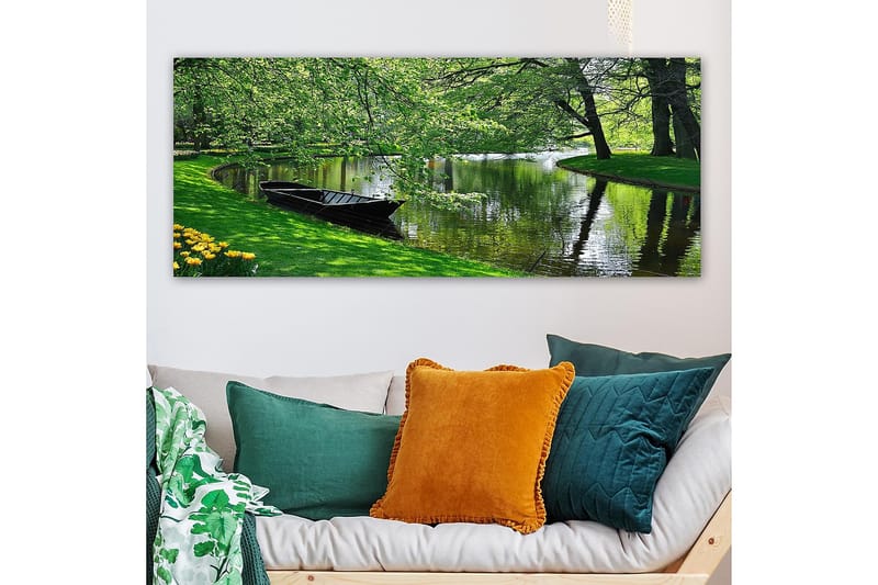 Canvastavla YTY Landscape & Nature Flerfärgad - 120x50 cm - Inredning - Tavlor & konst - Canvastavlor