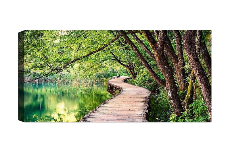 Canvastavla YTY Landscape & Nature Flerfärgad - 120x50 cm - Inredning - Tavlor & konst - Canvastavlor
