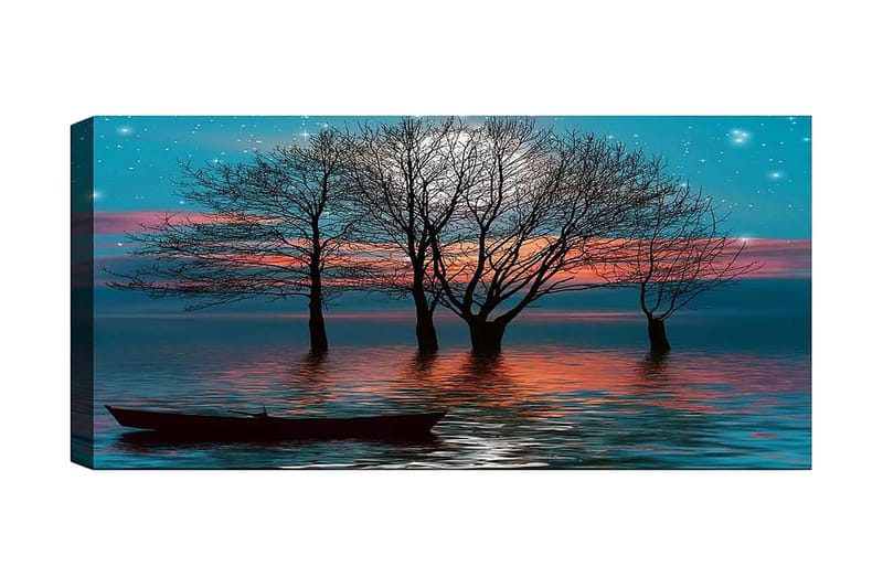 Canvastavla YTY Landscape & Nature Flerfärgad - 120x50 cm - Inredning - Tavlor & konst - Canvastavlor