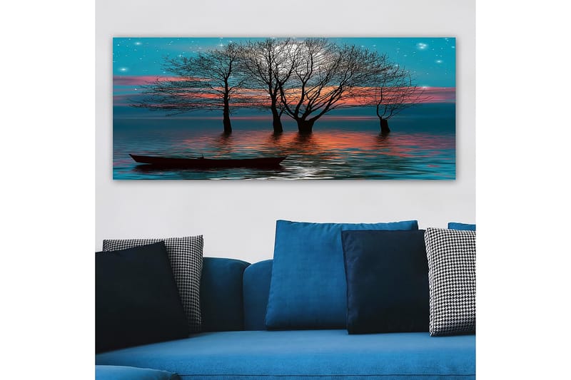 Canvastavla YTY Landscape & Nature Flerfärgad - 120x50 cm - Inredning - Tavlor & konst - Canvastavlor