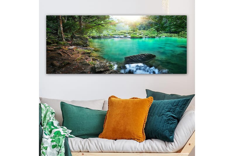 Canvastavla YTY Landscape & Nature Flerfärgad - 120x50 cm - Inredning - Tavlor & konst - Canvastavlor