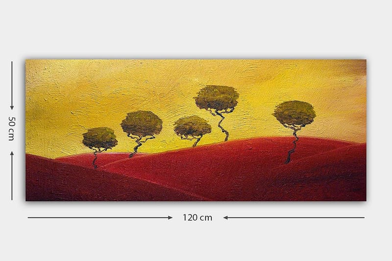 Canvastavla YTY Landscape & Nature Flerfärgad - 120x50 cm - Inredning - Tavlor & konst - Canvastavlor