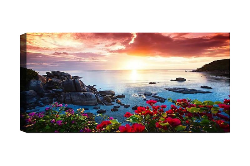 Canvastavla YTY Landscape & Nature Flerfärgad - 120x50 cm - Inredning - Tavlor & konst - Canvastavlor