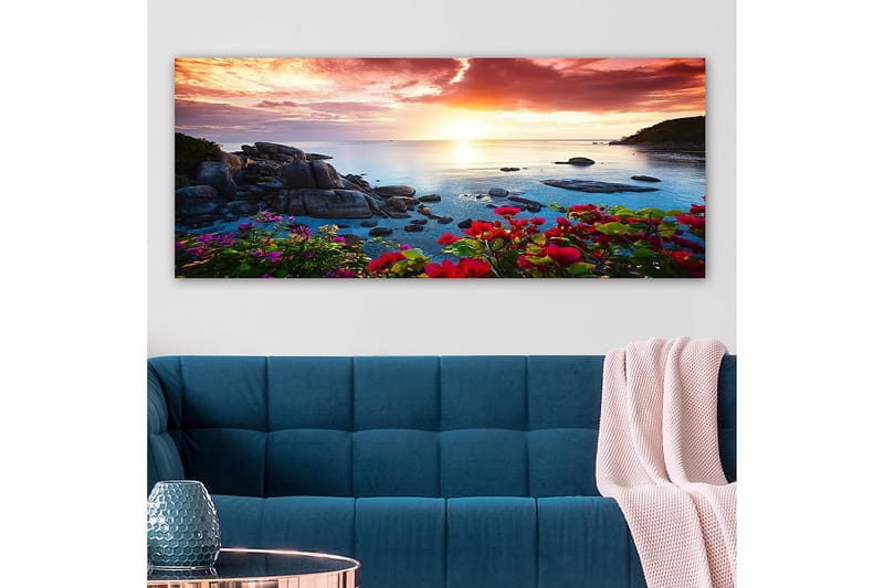 Canvastavla YTY Landscape & Nature Flerfärgad - 120x50 cm - Inredning - Tavlor & konst - Canvastavlor