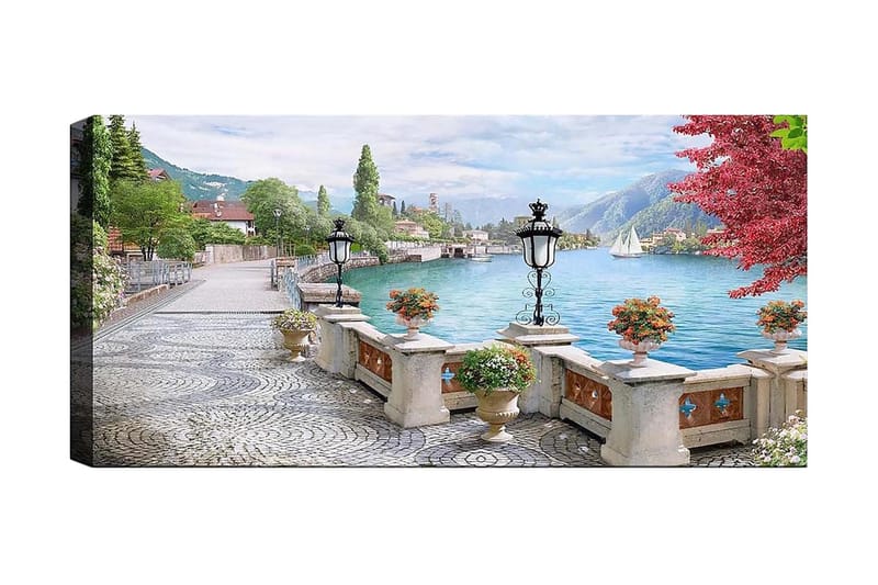 Canvastavla YTY Landscape & Nature Flerfärgad - 120x50 cm - Inredning - Tavlor & konst - Canvastavlor