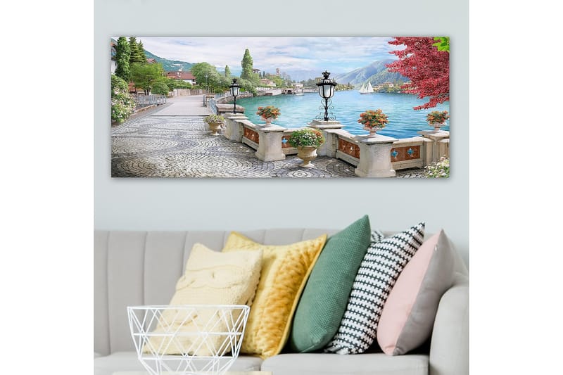 Canvastavla YTY Landscape & Nature Flerfärgad - 120x50 cm - Inredning - Tavlor & konst - Canvastavlor
