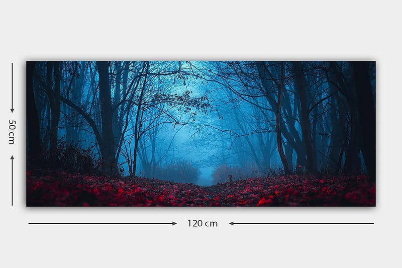 Canvastavla YTY Landscape & Nature Flerfärgad - 120x50 cm - Inredning - Tavlor & konst - Canvastavlor