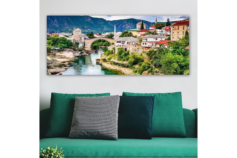 Canvastavla YTY Landscape & Nature Flerfärgad - 120x50 cm - Inredning - Tavlor & konst - Canvastavlor