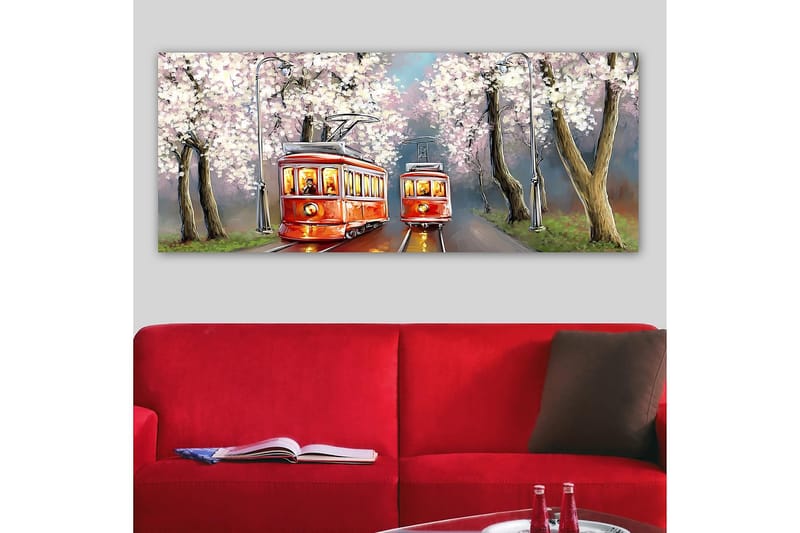 Canvastavla YTY Landscape & Nature Flerfärgad - 120x50 cm - Inredning - Tavlor & konst - Canvastavlor