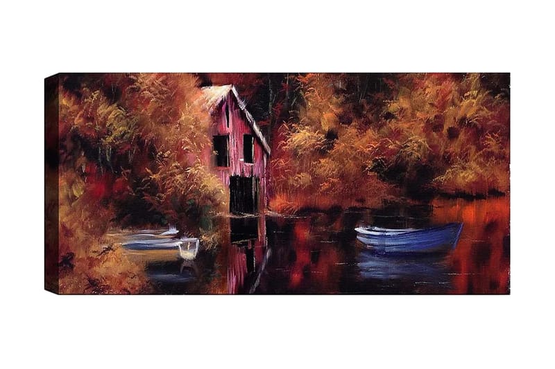 Canvastavla YTY Landscape & Nature Flerfärgad, 120x50 cm