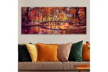 Canvastavla YTY Landscape & Nature Flerfärgad - 120x50 cm - Inredning - Tavlor & konst - Canvastavlor