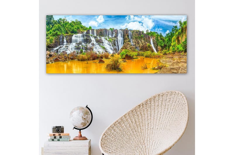 Canvastavla YTY Landscape & Nature Flerfärgad - 120x50 cm - Inredning - Tavlor & konst - Canvastavlor