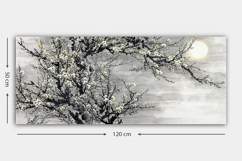 Canvastavla YTY Landscape & Nature Flerfärgad - 120x50 cm - Inredning - Tavlor & konst - Canvastavlor