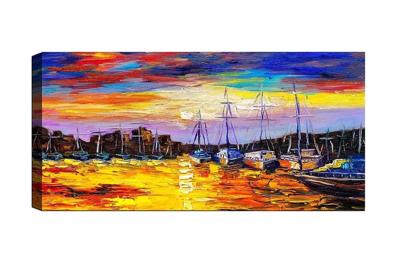 Canvastavla YTY Landscape & Nature Flerfärgad, 120x50 cm