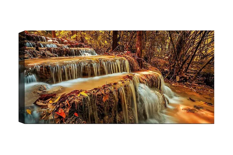 Canvastavla YTY Landscape & Nature Flerfärgad, 120x50 cm