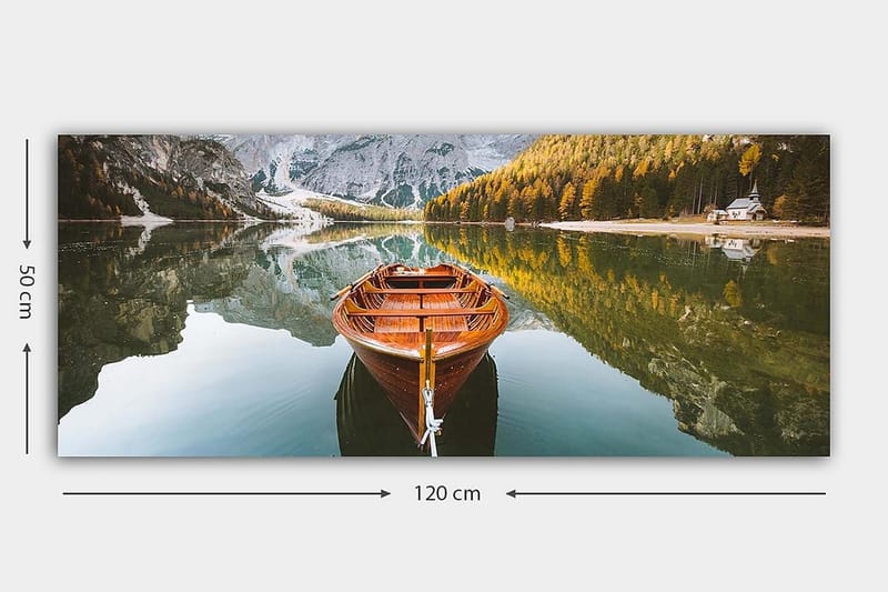 Canvastavla YTY Landscape & Nature Flerfärgad - 120x50 cm - Inredning - Tavlor & konst - Canvastavlor