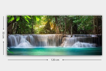 Canvastavla YTY Landscape & Nature Flerfärgad - 120x50 cm - Inredning - Tavlor & konst - Canvastavlor