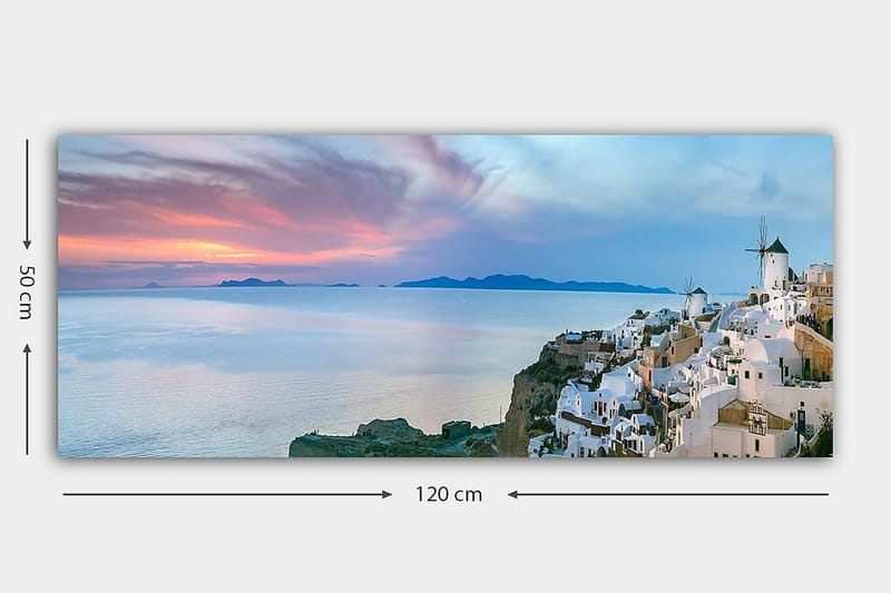 Canvastavla YTY Landscape & Nature Flerfärgad - 120x50 cm - Inredning - Tavlor & konst - Canvastavlor