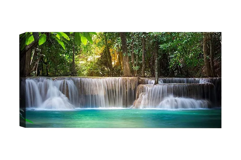 Canvastavla YTY Landscape & Nature Flerfärgad - 120x50 cm - Inredning - Tavlor & konst - Canvastavlor