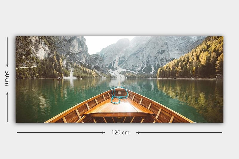 Canvastavla YTY Landscape & Nature Flerfärgad - 120x50 cm - Inredning - Tavlor & konst - Canvastavlor