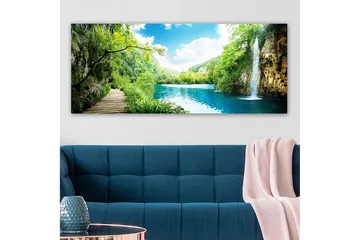 Canvastavla YTY Landscape & Nature Flerfärgad - 120x50 cm - Inredning - Tavlor & konst - Canvastavlor