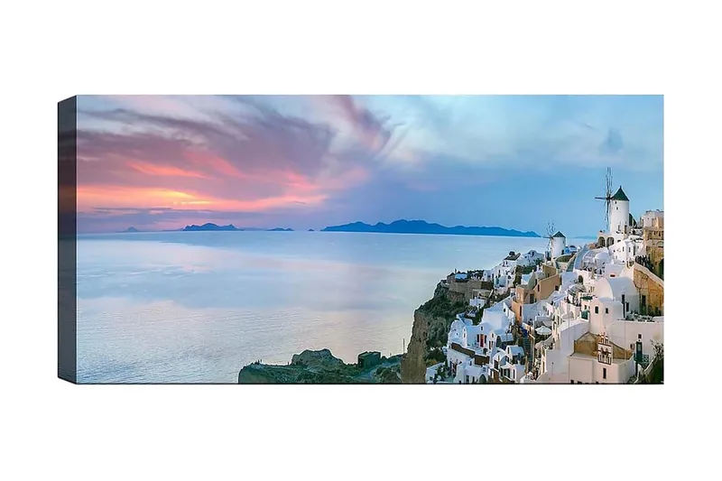 Canvastavla YTY Landscape & Nature Flerfärgad, 120x50 cm