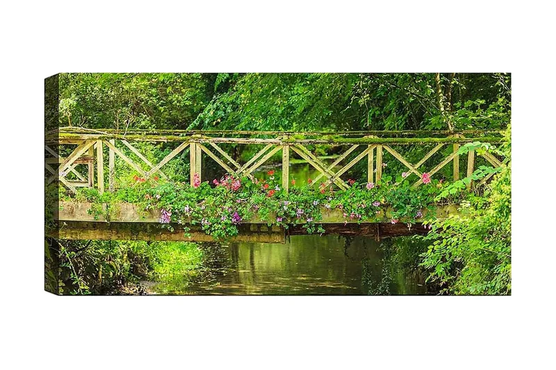 Canvastavla YTY Landscape & Nature Flerfärgad, 120x50 cm