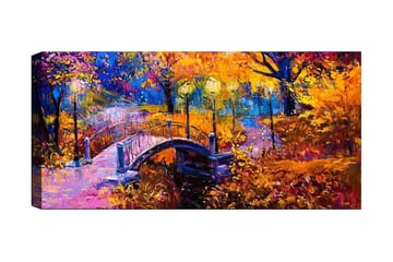 Canvastavla YTY Landscape & Nature Flerfärgad - 120x50 cm - Inredning - Tavlor & konst - Canvastavlor