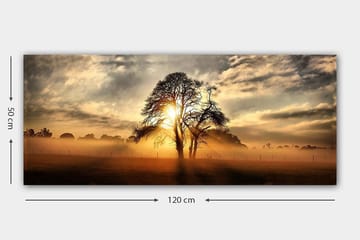 Canvastavla YTY Landscape & Nature Flerfärgad - 120x50 cm - Inredning - Tavlor & konst - Canvastavlor