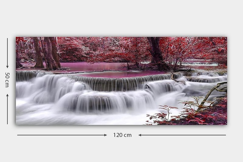 Canvastavla YTY Landscape & Nature Flerfärgad - 120x50 cm - Inredning - Tavlor & konst - Canvastavlor