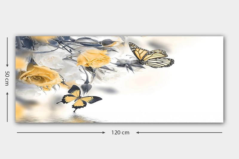 Canvastavla YTY Landscape & Nature Flerfärgad - 120x50 cm - Inredning - Tavlor & konst - Canvastavlor