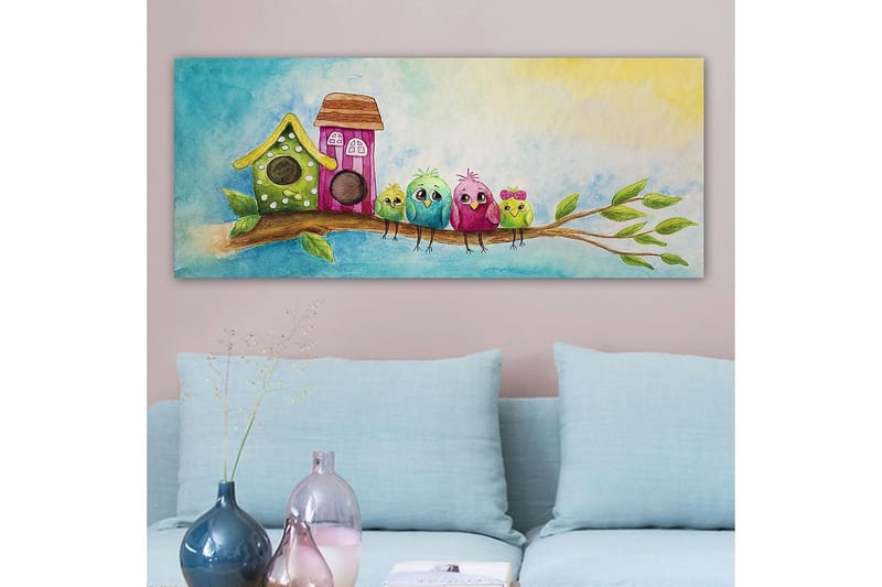 Canvastavla YTY Landscape & Nature Flerfärgad - 120x50 cm - Inredning - Tavlor & konst - Canvastavlor