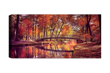 Canvastavla YTY Landscape & Nature Flerfärgad - 120x50 cm - Inredning - Tavlor & konst - Canvastavlor